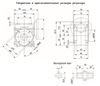 Габаритные размеры редуктора