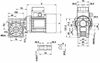 Размеры мотор-редуктора