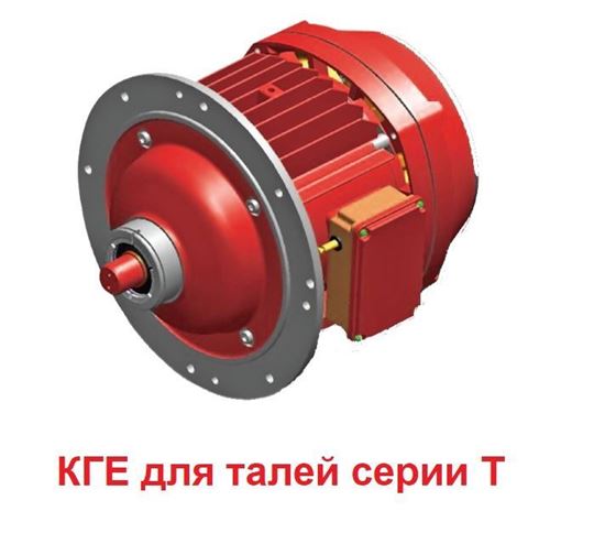 Электродвигатели конусные серии КГЕ (для талей серии Т)  внешний вид